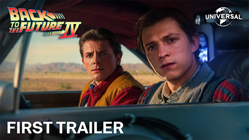 BACK TO THE FUTURE 4 – First Trailer (2024) Tom Holland x Tom Cruise | Universal Pictures